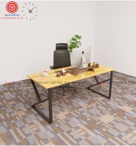 Bàn Nhân Viên K Concept Chân Sắt Hộp Sơn Tĩnh Điện.