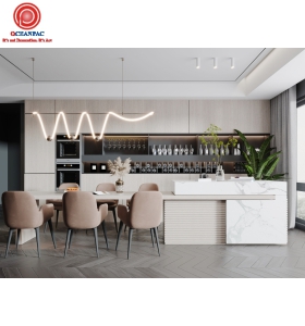 Bếp Sang trọng - Hiện đại Op 06