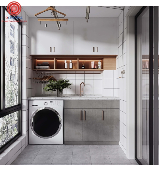 Tủ máy giặt hiện đại No.8