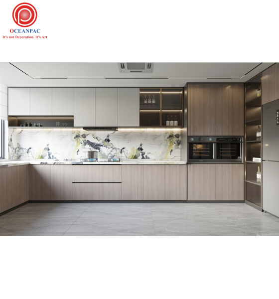 Bếp Sang trọng - Hiện đại Op 02